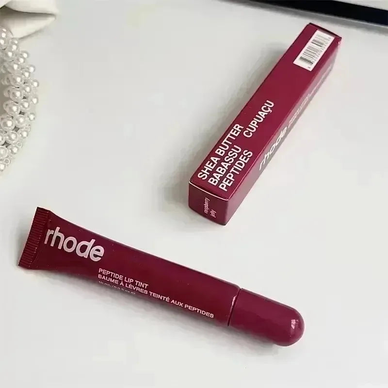 Moisturizing Lip Oil Gloss - Original Lip Balm for Hydration, Plumping, and Exfoliation in Pink