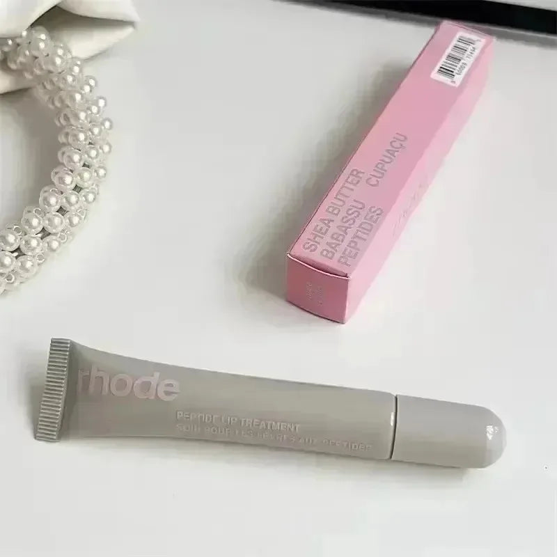 Moisturizing Lip Oil Gloss - Original Lip Balm for Hydration, Plumping, and Exfoliation in Pink