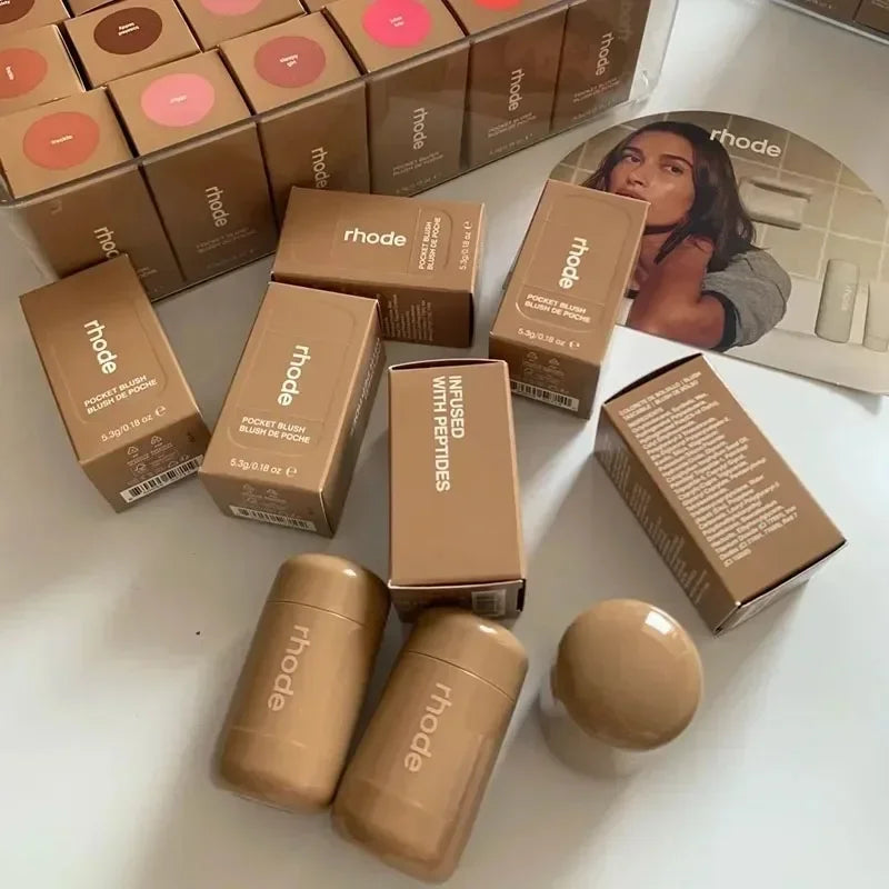 Moisturizing Lip Oil Gloss - Original Lip Balm for Hydration, Plumping, and Exfoliation in Pink