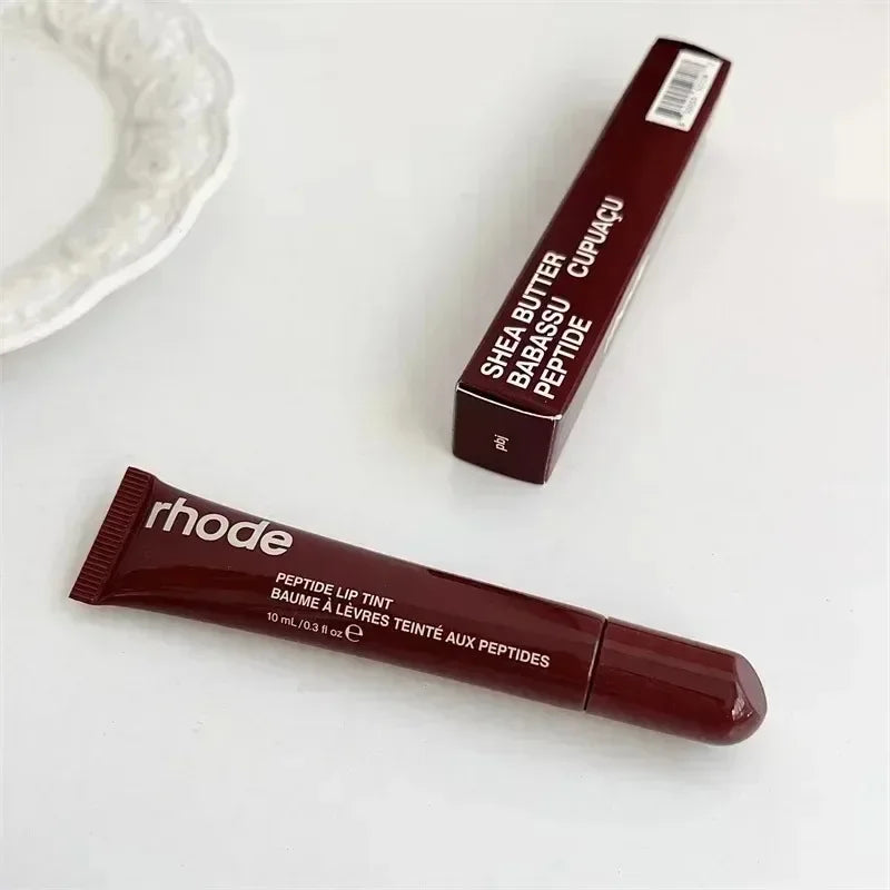 Moisturizing Lip Oil Gloss - Original Lip Balm for Hydration, Plumping, and Exfoliation in Pink