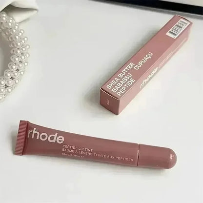 Moisturizing Lip Oil Gloss - Original Lip Balm for Hydration, Plumping, and Exfoliation in Pink